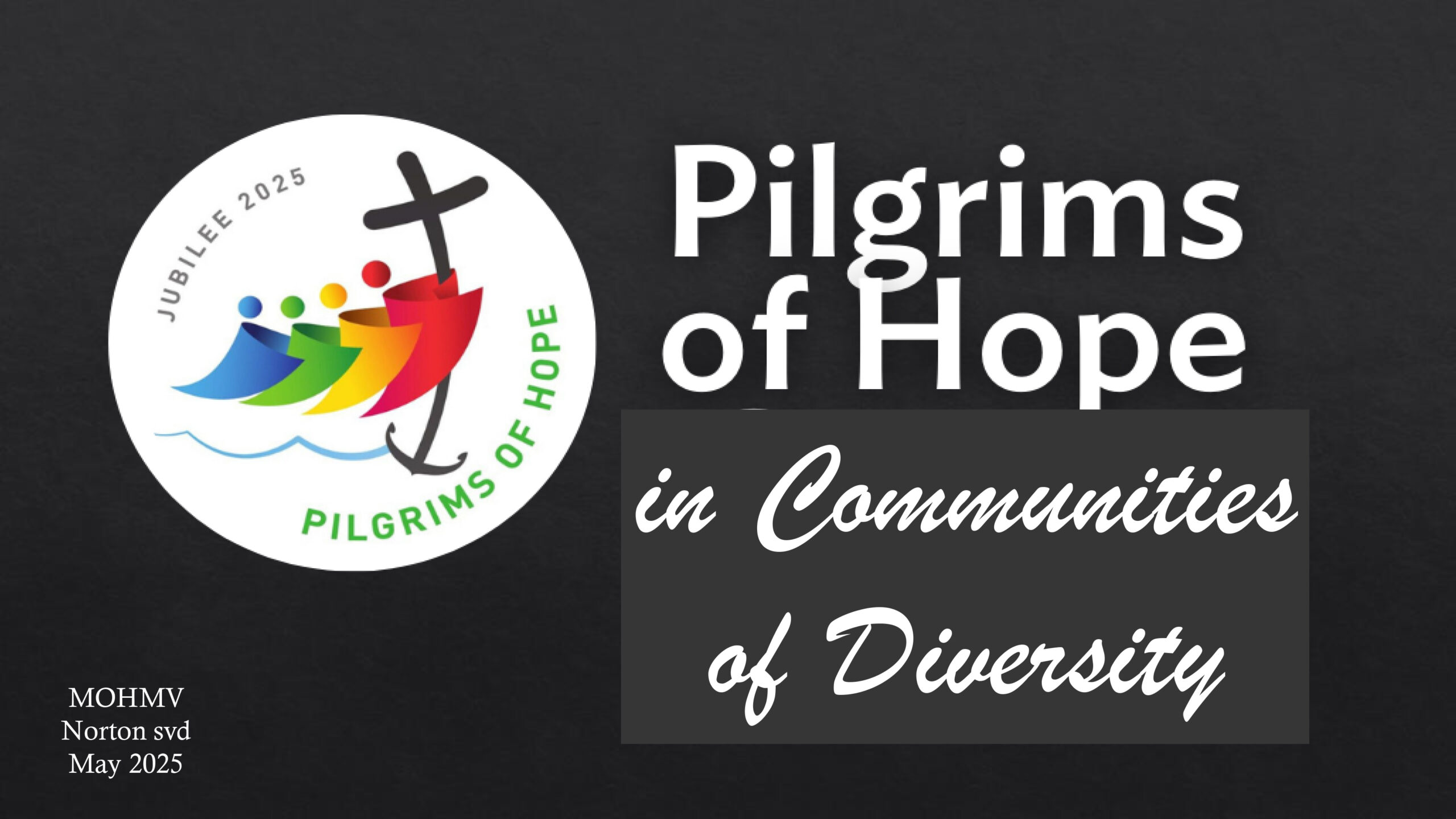 Tim Norton_Pilgrims of Hope in Communities of Diversity